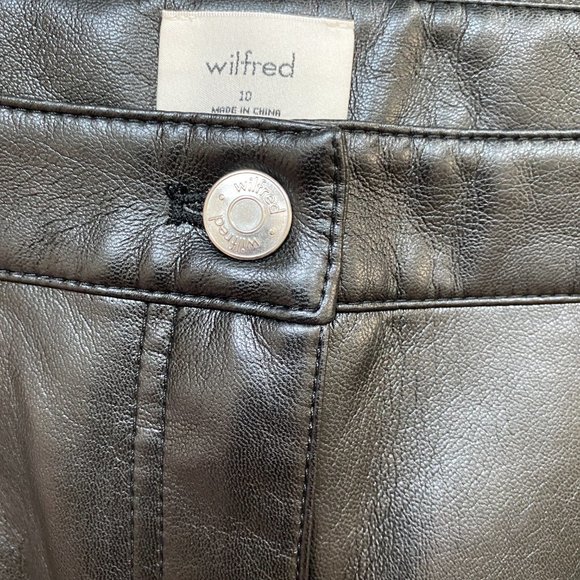 NWT Aritzia Melina Pant in Black - Picture 3 of 4